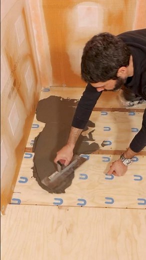 Feather Finish Subfloor Tips - #shorts