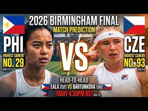 Alexandra Eala vs Nikola Bartunkova: Match Prediction Showdown at 4:30 PM! Who Will Dominate?