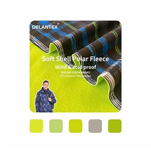 [Hot Item] Customized 4-Way Stretch Solids Softshell Waterproof Fabric Polyester Spandex Fabric