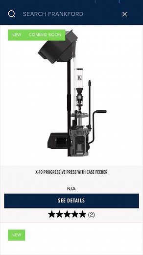 Setting up the new @frankfordarsenal X-10 Progressive Press! I’m so excited to be loading on this for the 2023 season. Here are a few highlights that I love about it. - 10 stations - Lights inside the press - primer stick is magnetic - empty primer notifier rings and flashes lights - Sleek look - canted case feeder There’s so much more that I like about this press already! Go check it out! #frankfordarsenal #frankford #aob #battenfeldtechnologies #x10 #progressivepress #2023 | Jalise & Justine W