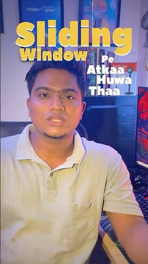 Sliding Window Explained with One Simple Idea (No Memorization) #slidingwindow #dsa #leetcode