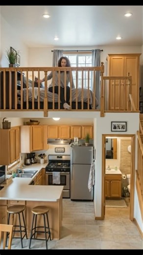 Beautiful Small Space Design | Loft Studio Apartment