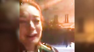 Video shows moment Lindsay Lohan hit by woman after accusing her of trafficking children