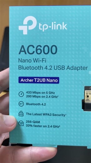 Adaptador USB para Wifi y Bluetooth TP-Link AC600 en L.A. Technology