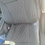 coverdream Sienna Car Seat Covers Custom Fit for 2011-2020 Toyota Sienna XLE,Limited,Limited Premium,2nd Row Captain Seats w/Foot Rest,Full Coverage Leather Seat Protector(Full Set,Black)