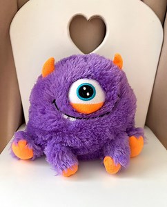 Vintage Purple One-eyed Monster Plush by Furry Monsters • Cyclops Monster Toy • Cute Fantasy Creature • Monsters Lover Gift - Etsy