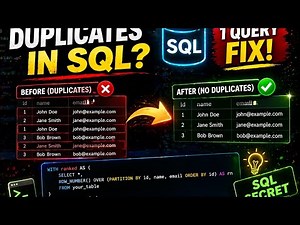 How to Remove Duplicates in SQL (Without Losing Data)