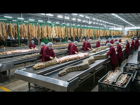 This is How Your $20,000 Python Bag & Jacket is Actually Made | Full Factory Footage (Full Process)