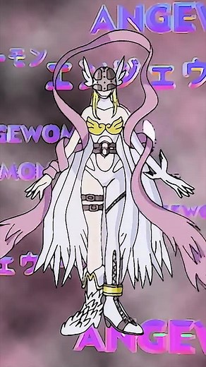 Evoluciones de Gatomon y Angewomon en Digimon