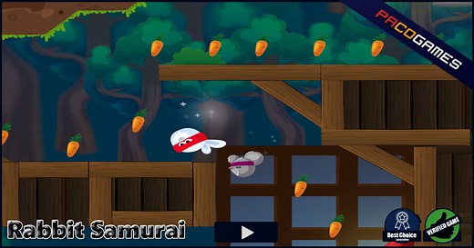 Rabbit Samurai | Play the Game for Free on PacoGames