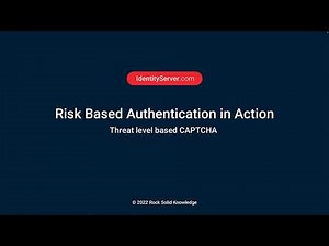 Risk Based Authentication in Action