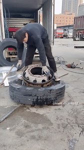 Replace Wheel Rim Process #auto #wheel #mechanic #mechanicmike | Mechanic Mike