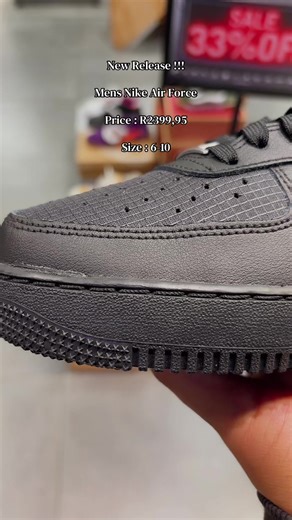 New Men's Nike Air Force Release at Sportscene