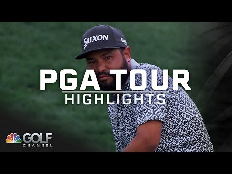 J.J. Spaun's Players Championship-winning putt settles JUST short | Golf Channel