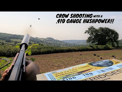 Crow Shooting | .410 Hush Power | Silenced Shotgun