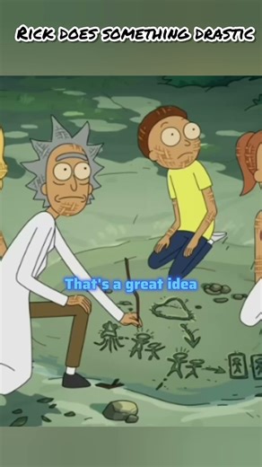 Rick does something drastic #funny #anime #shorts