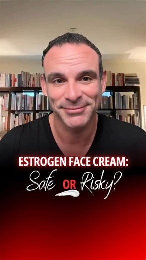 Dr Tony Boutagy on Instagram: ""Estrogen face cream for anti-aging" is all over your feed. But here's what the research actually shows... ➡️ Dr. Jen Gunter - OB/GYN and pain medicine specialist - reviewed the gold-standard studies: Randomised controlled trials found NO skin changes from estrogen therapy. ➡️ The KEEPS study (Kronos Early Estrogen Prevention Study) - a major randomised trial of hormone therapy? No difference between estrogen and placebo. Meanwhile, women are reporting real side ef