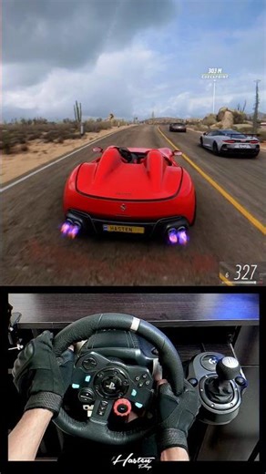 Ferrari Monza SP2 VS Super GT Cars | Forza Horizon 5 | Logitech G29 Steering Wheel Gameplay