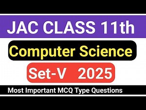 computer science class 11 important questions 2025 Set-V || computer science class 11 ||