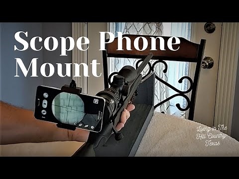 Scope Phone Mount - Solomark Scope Phone Adapter Smartphone Rifle Scope Mount Video Through Scope
