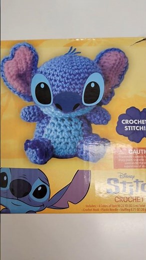 Disney Stitch Crochet Kit! #crochet #craft #amigurumi #stitch #crochetkit #just1morestitch
