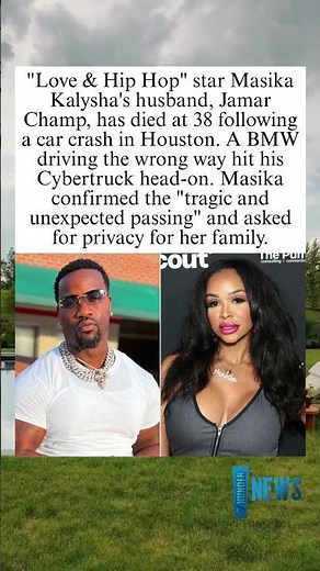 Love & Hip Hop Star Masika Kalysha's Husband Dies in Car Crash | Thu News⚡