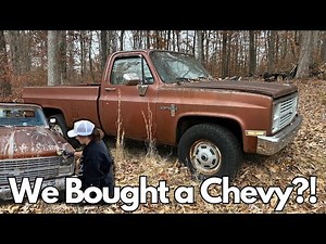 We bought a Non-Running 1983 Squarebody Chevrolet, 4x4 , 6.2 Diesel! ~PART 1~ #chevy #trucks