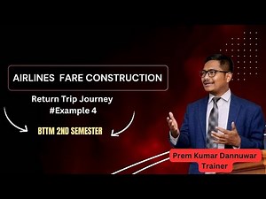 Fare Calculation | Example 4| Return Trip Journey BTTM 2nd Semester