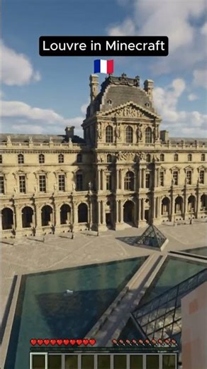 Louvre in Minecraft