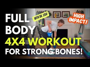 Full Body Workout for Strong Bones (High Intensity!)