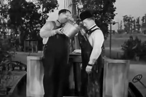 331K views · 10K reactions | Water fight. #LaurelAndHardy | Laurel and Hardy Forum | Facebook