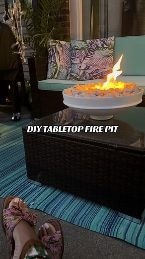 Créer un foyer de table DIY pour seulement 16 $
