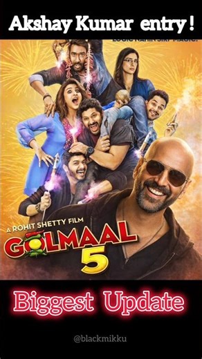 Golmaal 5 Announcement Review #golmaal5 #viralvideo #akshaykumar #bollywood #rohitshetty #shorts