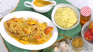 Clodagh McKenna's one-pan apple pork steaks