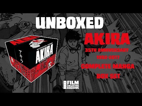 UNBOXED | Akira 35th Anniversary 1982 - 2017 | Complete Manga Box Set