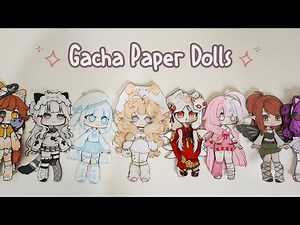 Gacha Paper dolls requests Compilation ✨🎀
