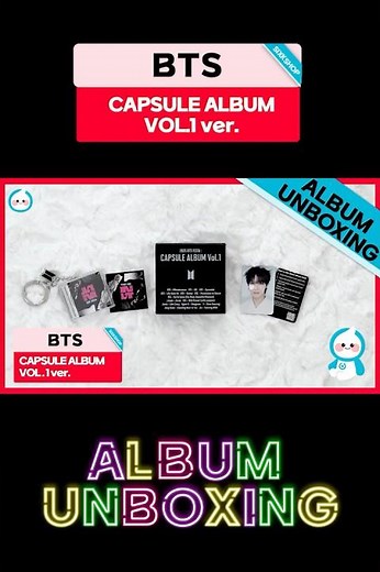 [4K UNBOXING] 2025 BTS FESTA : CAPSULE ALBUM Vol.1