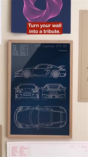 Drawscape | 🏁 718 Cayman GT4 RS — blueprint in deep navy Plot Time: 34 minutes 12 seconds Plot Distance: 23.5 meters Pens: Gelly Rolls Paper: Hemptone... | Instagram
