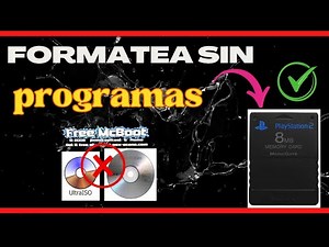 ✔️​ como FORMATEAR la memory card de playstation 2 (ps2) sin *PROGRAMAS para poner el * OPL