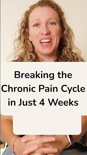 Breaking the Chronic Pain Cycle in Just 4 Weeks