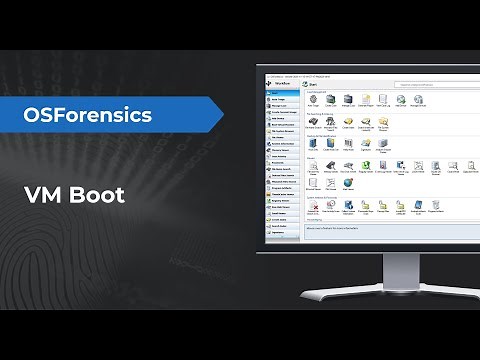 Boot a Forensics Image on a Virtual Machine with OSForensics