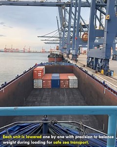 Containers Arranged Inside Ship Hold #CargoLoading #ToolWork #SmartMachine #IndustrialProcess #PowerMotion | Deep Dive News