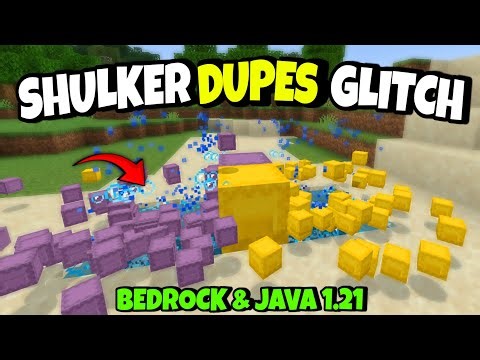 Minecraft Bedrock 1.21 SHULKER Duplication Glitch 😱 Unlimited Shulker Boxes!