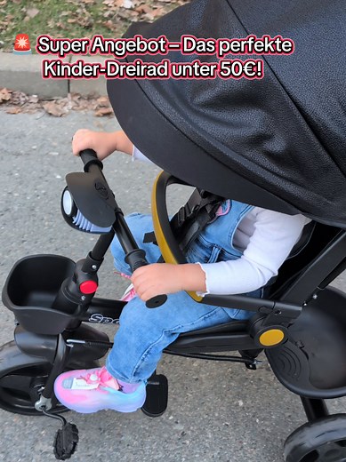 Multifunktionales Kinder-Dreirad für unter 50€