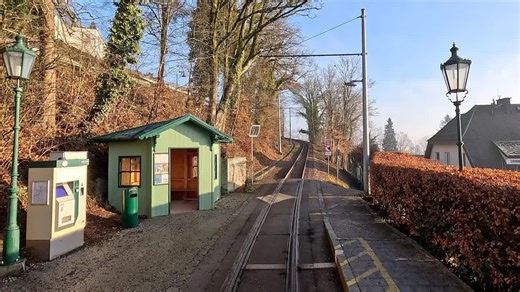 奥地利·林茨 有轨电车 50路 全线POV（Hauptplatz ➠ Pöstlingberg）最陡的粘着铁路 Pöstlingbergbahn