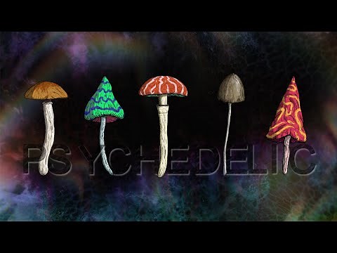 Psychedelic Visuals on Deep Relaxing Music 🍄 Mushroom Trippy Videos 4K