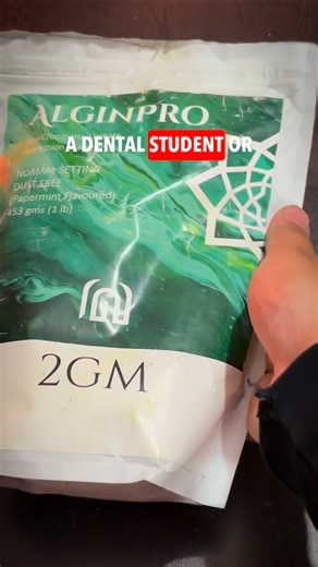 Khyatiii on Instagram: "How to mix alginate like a pro✨ #dental #bds #alginate @2gmgiriraj"