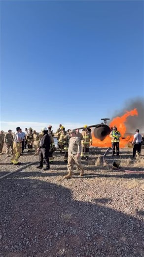 Boots on the ground: Altus command team trades desks for dozers The 97th Air Mobility Wing command team participated in a hands-on immersion training led by the 97th Civil Engineer Squadron. The training consisted of a live-fire demonstration, tour of the firehouse, and excavator demonstration, showing the squadron’s capability to #OperatetheInstallation and provide responsive support for Altus AFB. Thank you, 97th CE Squadron! | Altus Air Force Base