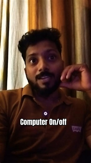 Computer la heart attack alay vat 😂 computer On off #minivlog #marathivlog #vlog
