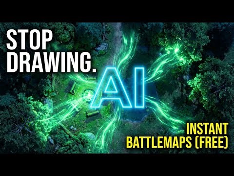 AI Map Editing & Customization Demo | TTRPG Battlemap Generator | TT-RPG.app
